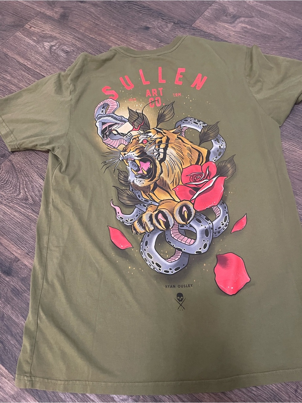 Sullen Art Co. "Ousley Tiger" t-shirt